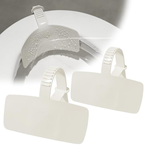 Doytn Toilet Pee Splash Guard – Urine Deflector Blocks Leaks Center Strap with Built-in O-Ring | Comfortable Pee Shield for Toddlers, Potty Training & Elderly | Fits Most Toilet Seats (2, 11.4x6.3inch) - Image 1