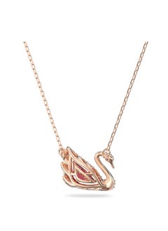 Chomel DANCING SWAN swan necklace red  - Image 4