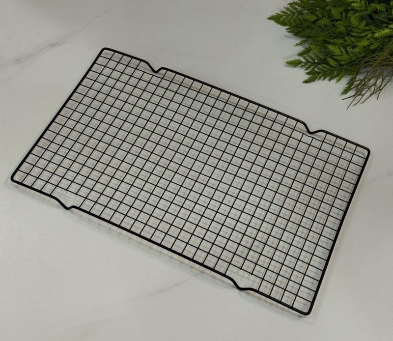 Generic Grilling and Cooling Rack Heavy-Duty Metal 40 x 25 cm, .db - Image 1