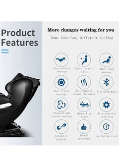 Massage Chair for Full Body Massaging, 5 AUTO Programs, Wireless Music, Zero Gravity for prefect rest. - pzsku/Z51522194A60E5D86BAD9Z/45/_/1679559304/7acc8f6e-f51e-4b1e-9ce9-0432231a6026