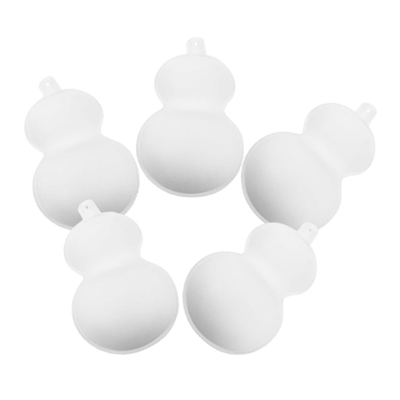 Hand Painted Paper Gourds For Kids Art Craft Early Education 5 Pieces Set - Image 2
