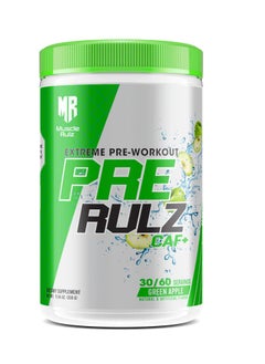 Muscle Rulz MUSCLE RULZ PRE RULZ PRE-WORKOUT 30SV GREEN APPLE 