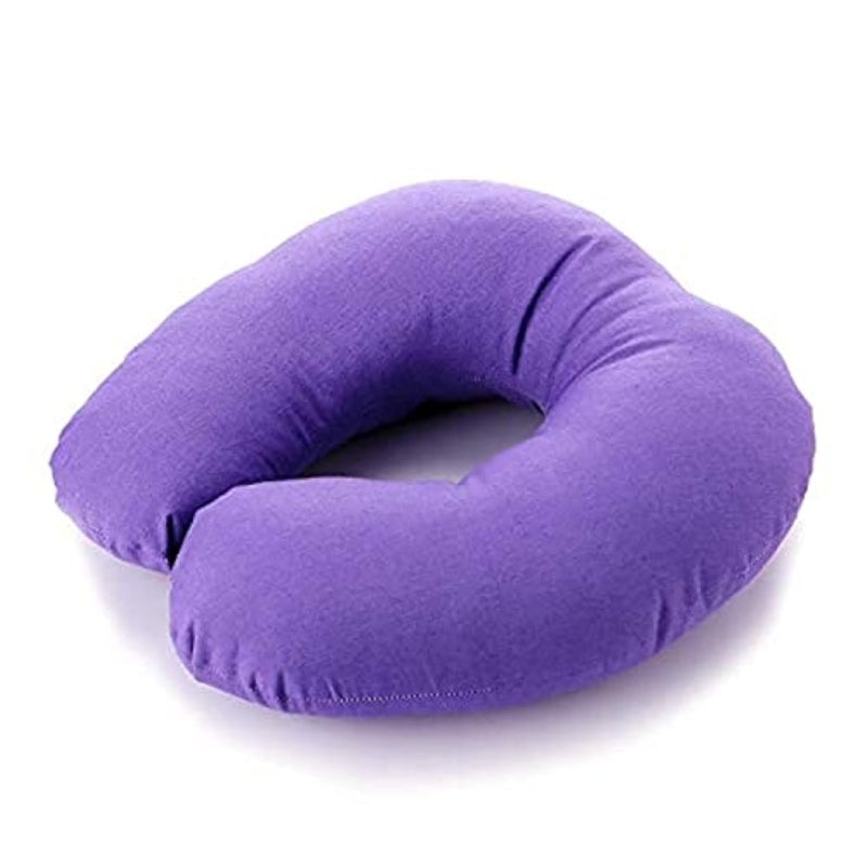 Snooze Neck Pillow, 30 x 32 cm, Purple