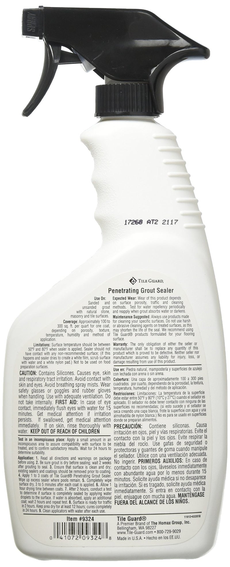 Homax Series 9324 22 oz. Silicone Grout Sealer - Image 2