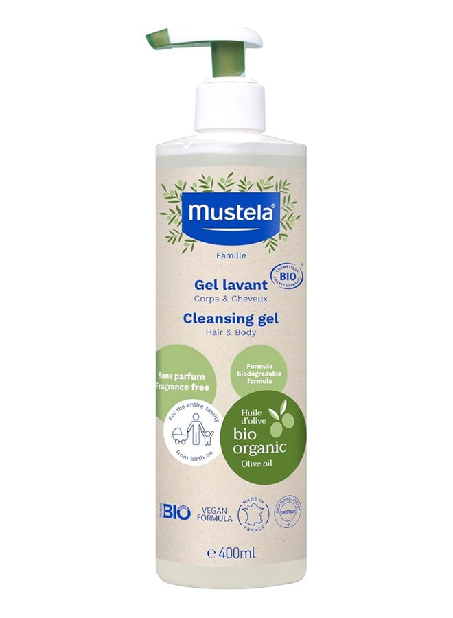 Mustela Cleansing Gel Hair And Body - Image 1