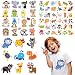 Totelux Iron on Transfer Patch Cute Animal Iron on Decals Deer Lion Penguin Design Heat Transfer Sticker for TShirt Clothing Jeans Backpacks Pillow DIY Decoration 3sheets - Image 2