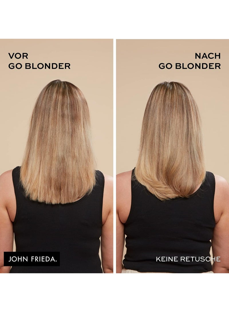 جون فريدا مجموعة للشعر الأشقر - شامبو 250 مل، بلسم 250 مل، بخاخ تفتيح 100 مل، وقناع عيون ميجريثم مجاني - Image 3