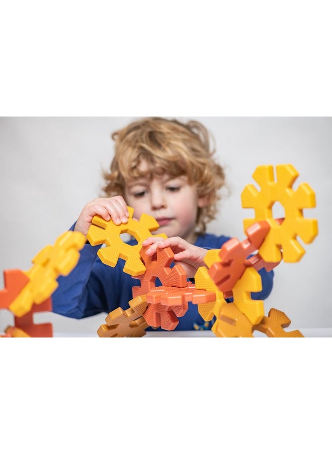POLYDRON Polydron My First Octoplay Class Set, Natural Colored Construction Building Toy, Pre-K Educational Fine Motor Learning Resource, 42 Pieces, 2+ Years  - Image 4