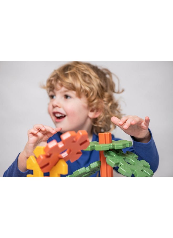 POLYDRON Polydron My First Octoplay Class Set, Natural Colored Construction Building Toy, Pre-K Educational Fine Motor Learning Resource, 42 Pieces, 2+ Years  - Image 5
