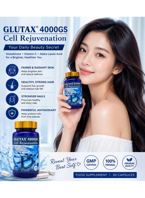 glutax glutathione Plus L-Glutathione with Vitamin C and E for Skin Lightening, Hyperpigmentation Price in India Glutax 5000000gt Trina Pico Cell