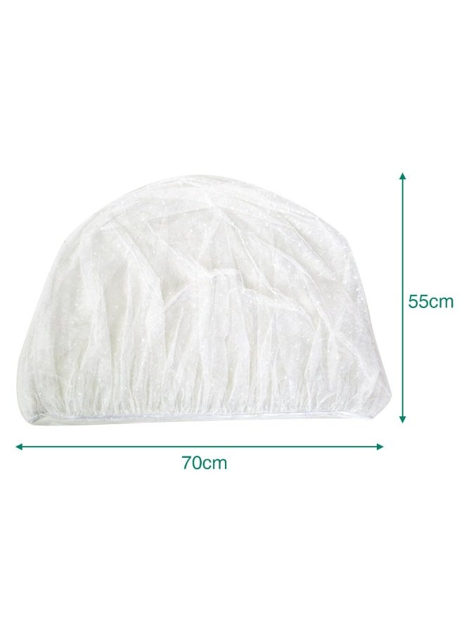 Universal Mosquito Net for Strollers & Prams, Fine Mesh Fabric, Newborn Baby Mosquito Protector for Travel Cots & Cribs - Image 3