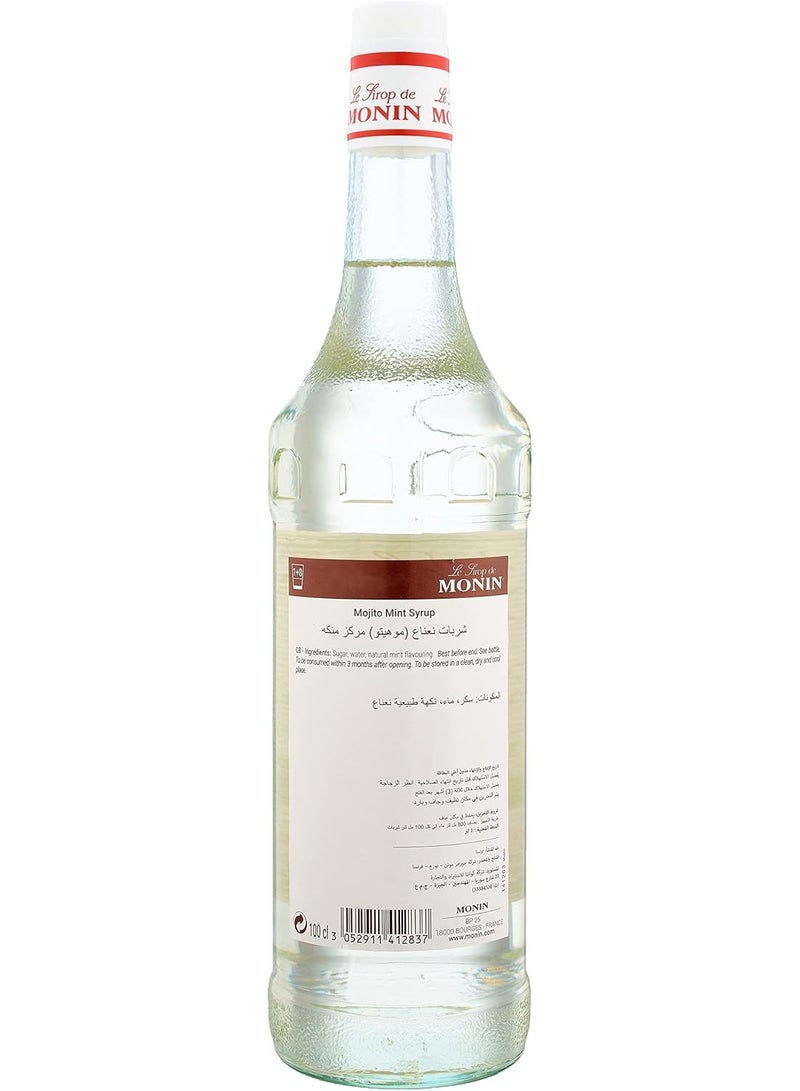 Monin Premium Mojito Mint Flavored Syrup for Mocktails and Beverages - 1L - Image 2