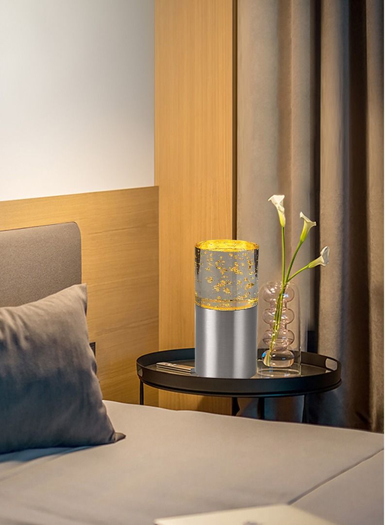 Sharpdo Bedroom Decorative Table Lamp Crystal Table Lamp Night Light - Image 2