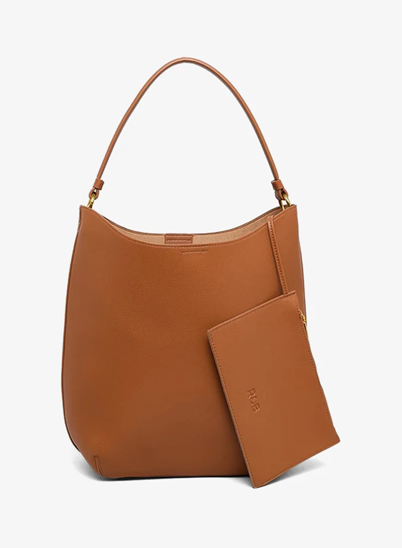 أر أند بي Textured Shoulder Bag