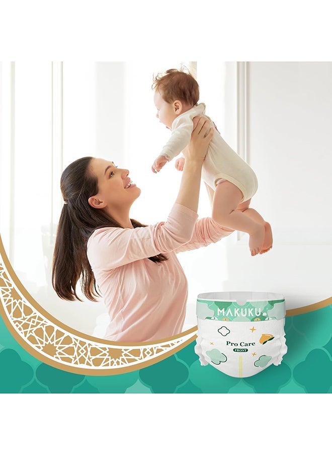Makuku Pro Care Tape Diapers - Size 2 (4-8kg) | 2-3months | 62 Pieces  - Image 2