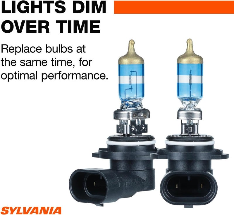 SYLVANIA 9006 SilverStar Ultra High Performance Halogen Headlight Bulb - Brightest Downroad with Whiter Light (2 Bulbs) - Image 2