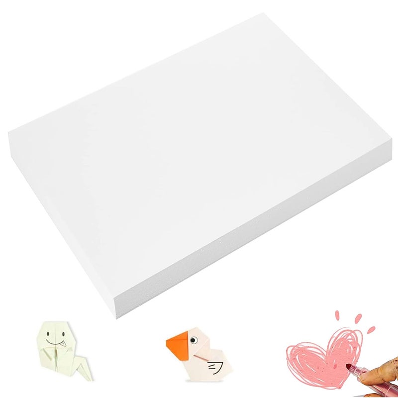 Shinok 100 Sheets Arts Craft Paper for Drawing 12â€ x 17â€ White Construction Paper for Coloring, Creating, School Art Project Supplies, Standard Weight - Image 1