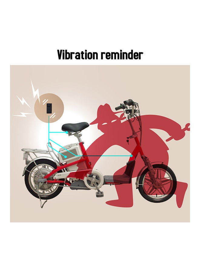 نيبمينينت جهاز إنذار لاسلكي يعمل بالاهتزاز للدراجة النارية والدراجات - Image 2