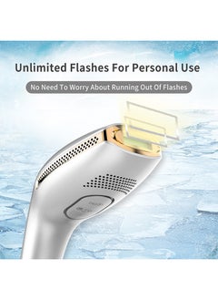Generic Deess GP590 Plus Ice Painless Hair Removal Device With Three Lenses, One For Body Hair, One For Removing Wrinkles And Tightening The Skin, And One For Removing Acne  - Image 5