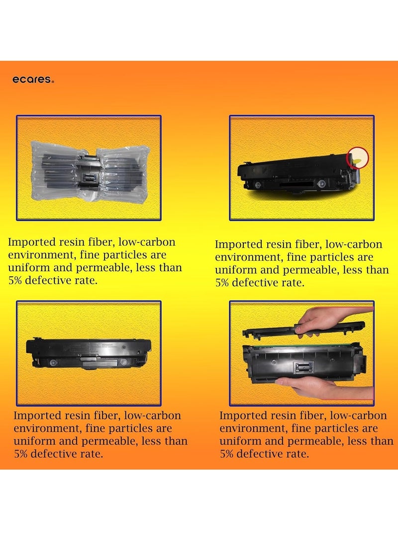 ECARES® 230A Compatible Toner Cartridges Replacement for W2300A use with HP Color LaserJet Pro 4203dw 4203dn MFP 4303dw Printers (Black) - Image 2