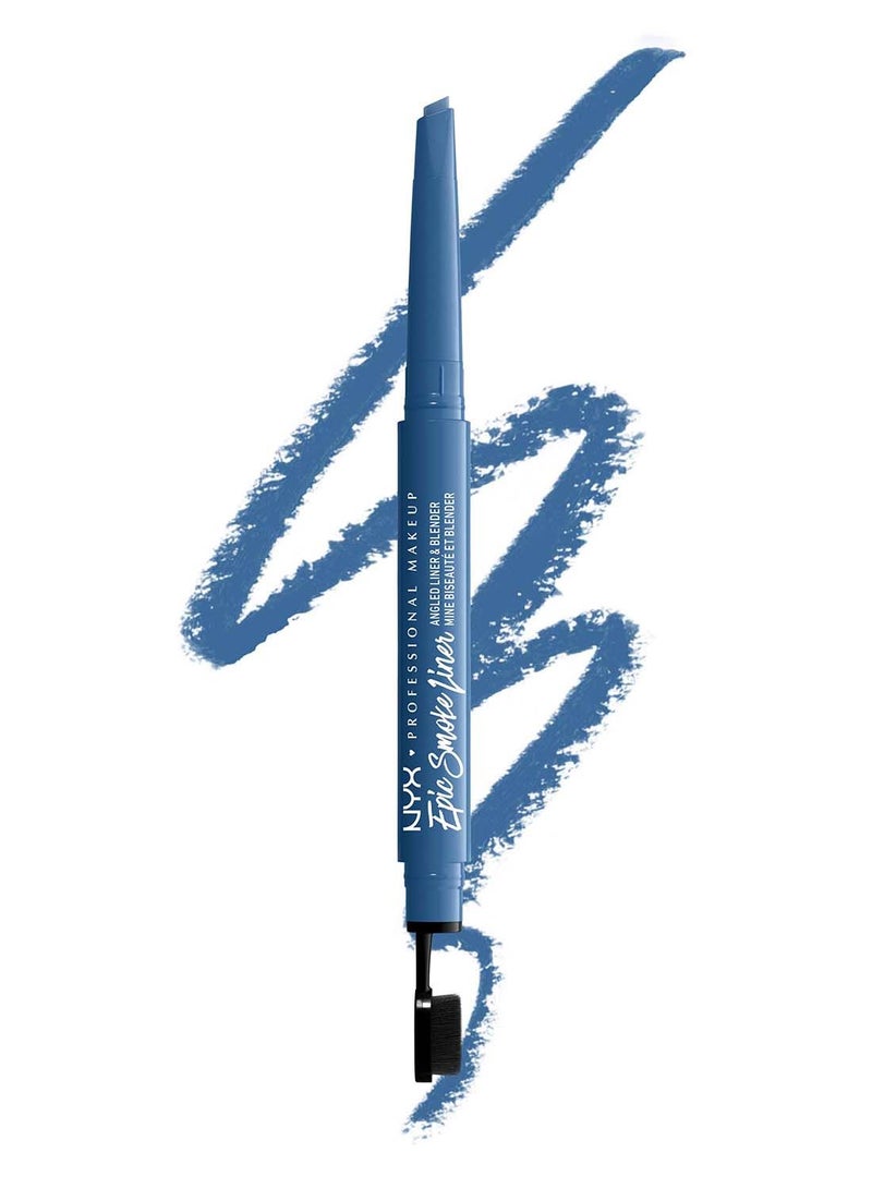 NYX PROFESSIONAL MAKEUP Epic Smoky Angled Liner And Blender Navy Heat - Image 3