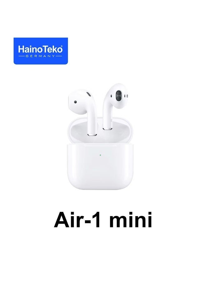 Haino Teko Air1 Mini Earbuds | Gaming Earbuds with Super Bass, Hands-Free Mic, True Wireless Bluetooth, Comfortable Fit, Long Battery Life | Ideal for Music, Gaming, Calls | Compatible with iOS & Android - Image 1
