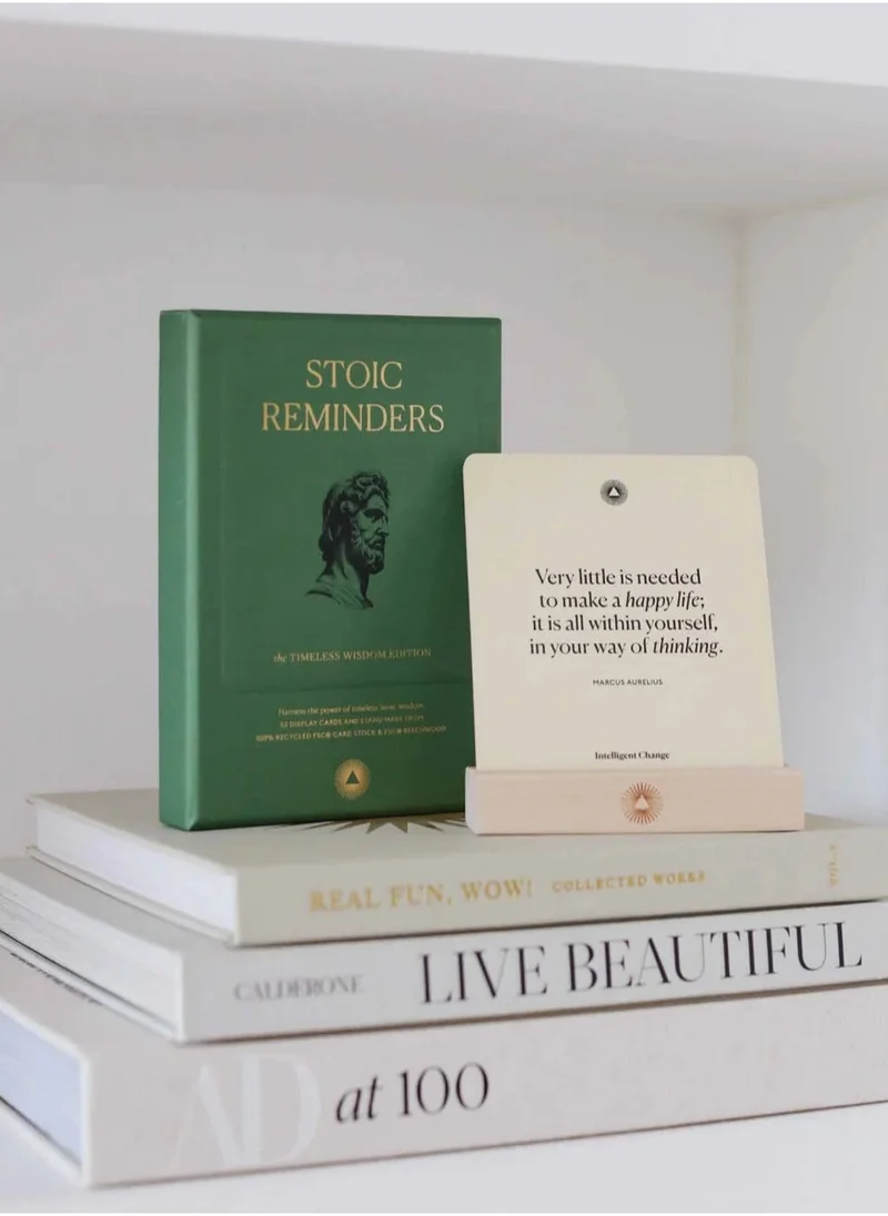 أنتلجينت_تشينج Intelligent Change Stoic Reminders