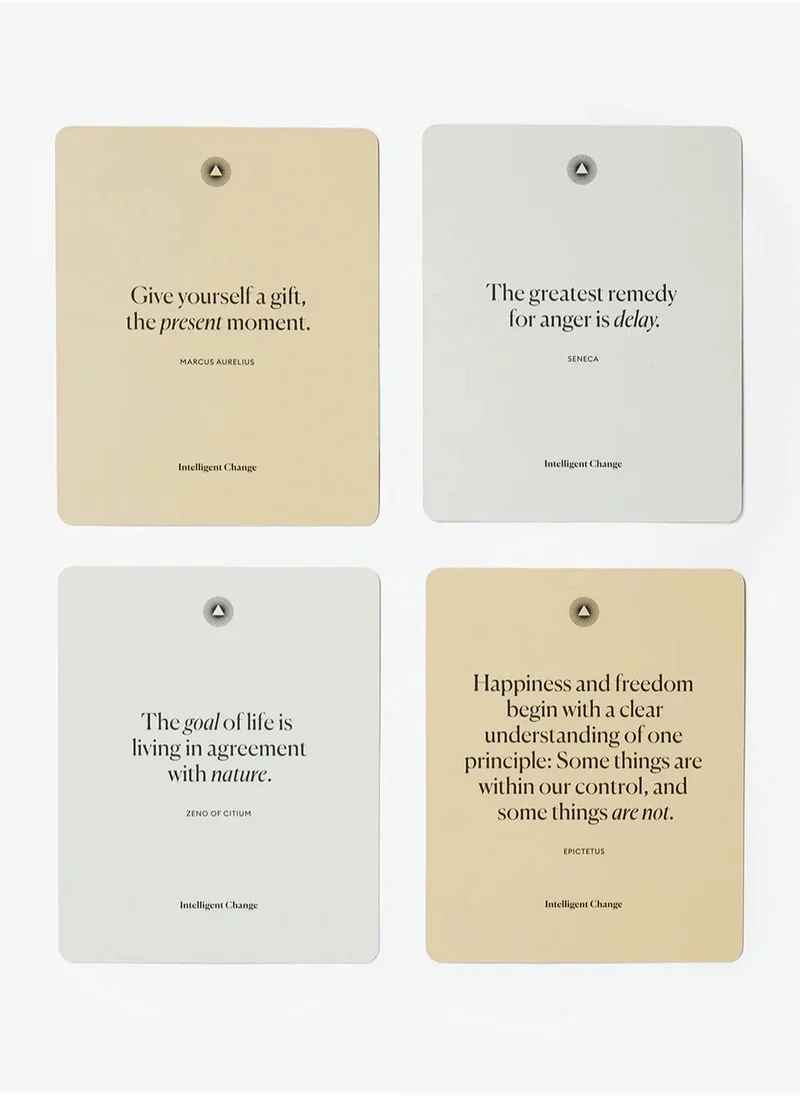 Intelligent Change Intelligent Change Stoic Reminders