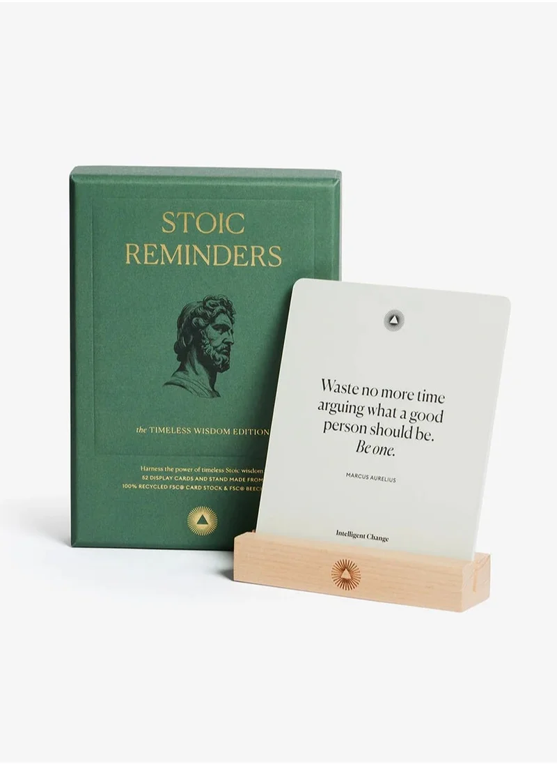 أنتلجينت_تشينج Intelligent Change Stoic Reminders