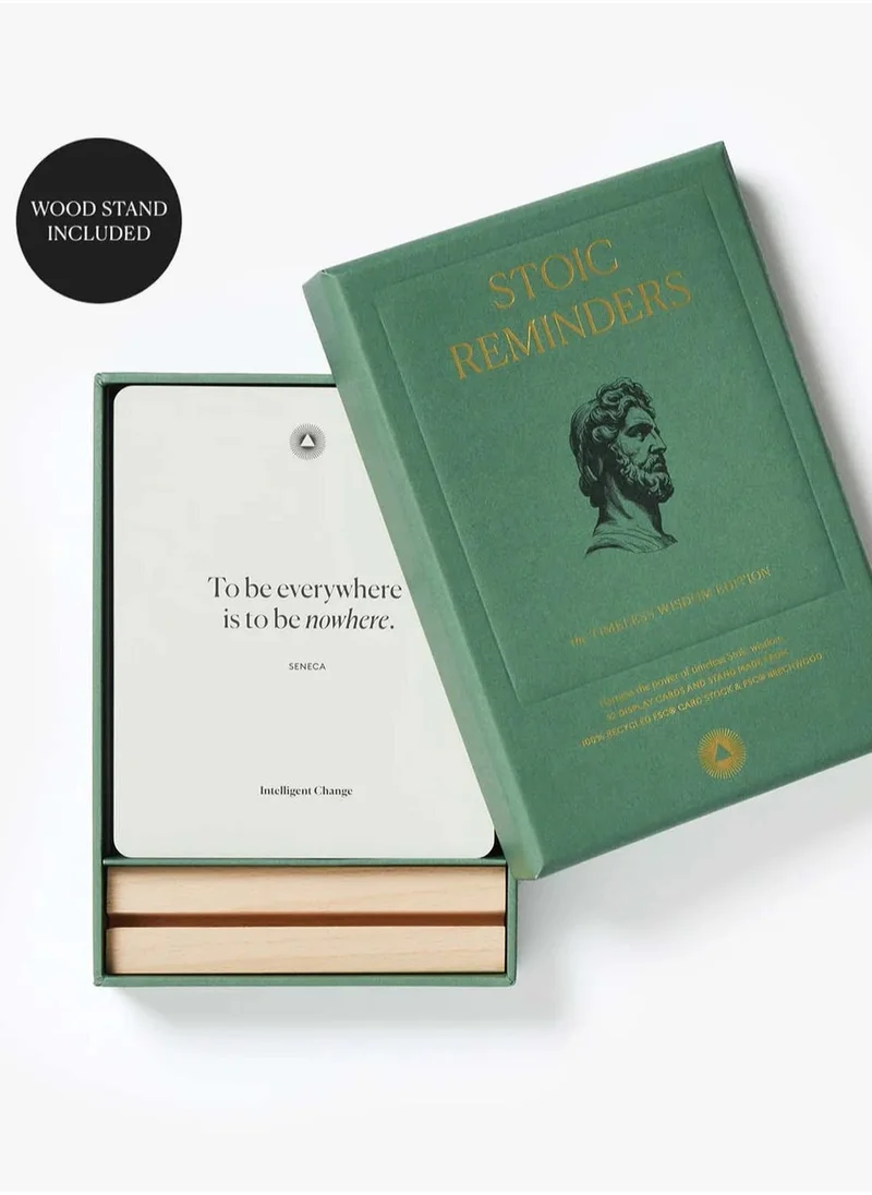 Intelligent Change Intelligent Change Stoic Reminders