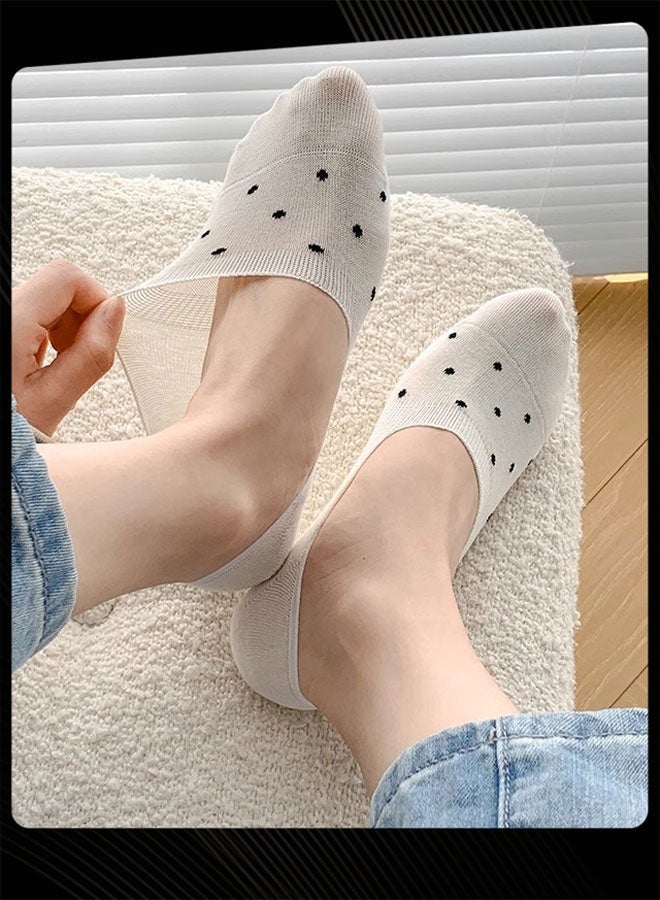 Joychic 5 Pair of Women Spring and Summer Comfort and Breathable Ankle Socks - Image 2