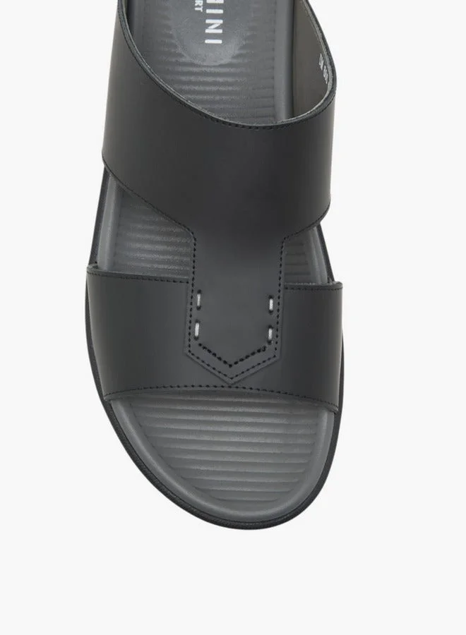 DUCHINI Men's Solid Slip-On Arabic Sandals