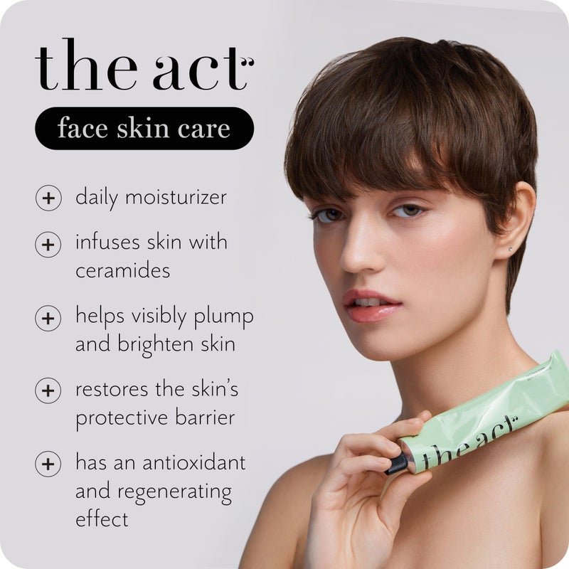 The Act Vitamin C Face Moisturizer Cream for Men and Women - Brightening & Hydrating | Anti-Aging Day Cream with Ceramides & Antioxidants for All Skin Types | Lightweight, Non-Greasy, Vegan 2 Fl Oz - Image 3