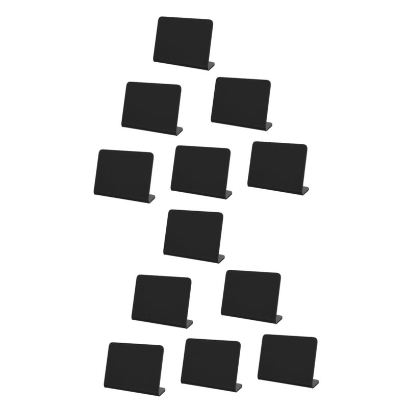 Small Acrylic Memo Boards Double Sided 10X7CM Black For Weddings Events Home Party - Image 2