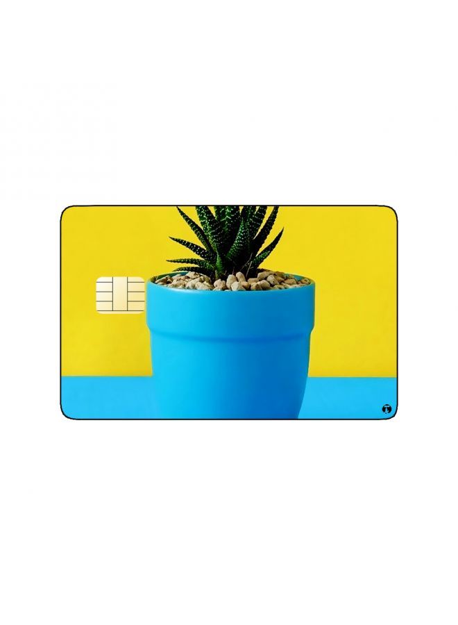 RKN PRINTED BANK CARD STICKER Cute Small Plant Drawing - Image 2
