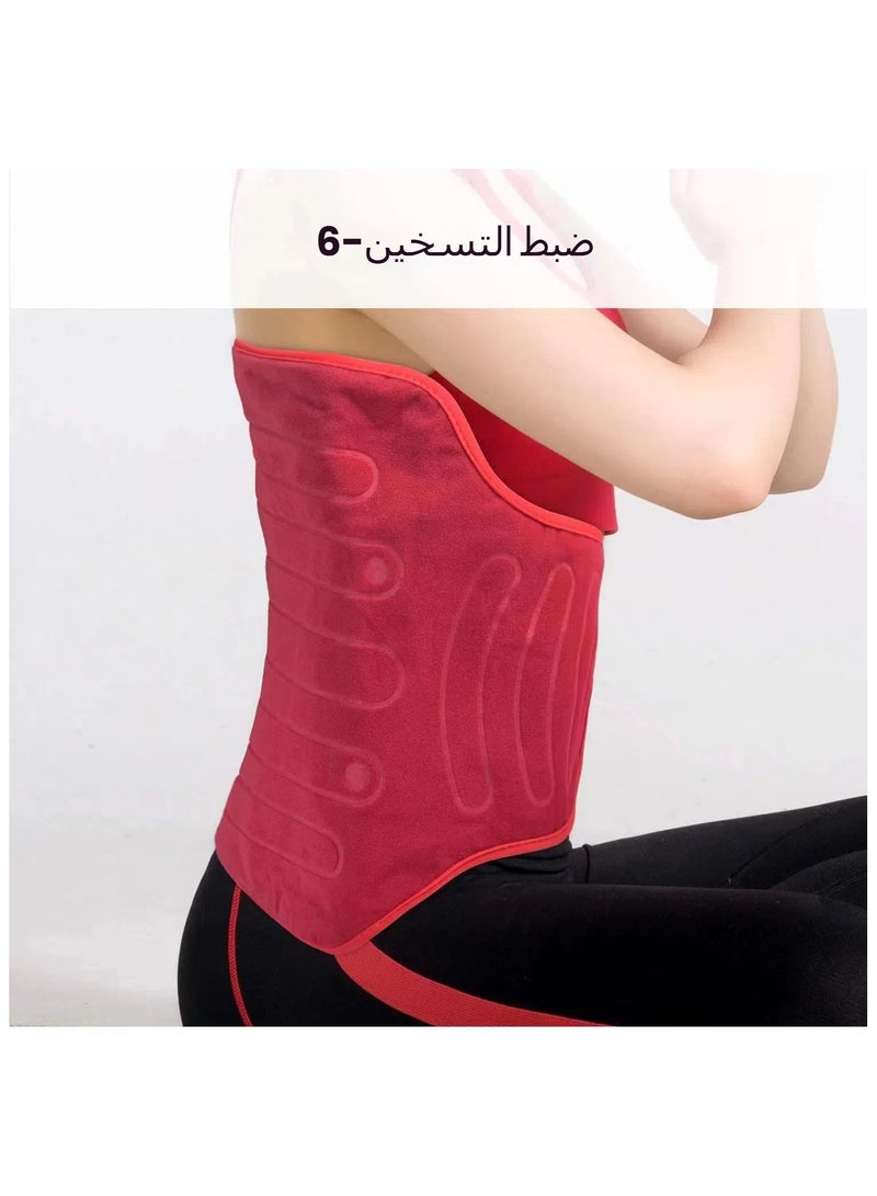 general Waist Hot Compress Physiotherapy Heating Belt Electric Heating Belt Heating Waist Support - Image 2