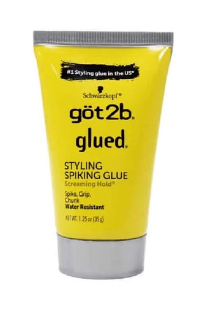 جوت تو بي غراء تصفيف الشعر المقاوم للماء والشائك من Got2b للجنسين، 1.25 أونصة، عبوة من قطعتين - Image 2