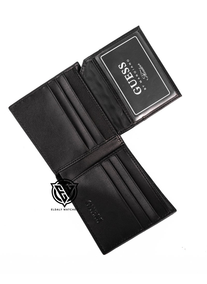 GUESS Guess Wallet For Men Leather,Black.  - Image 5