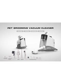 OTTAL OTTAL Pet Grooming Vacuum Cleaner  Low Noise & Powerful Suction for Dogs & Cats  - Image 3