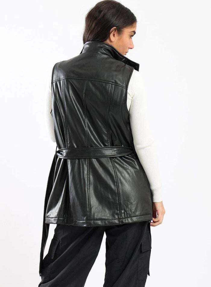 Carina zipper-closure-vest-jacket  - Image 2