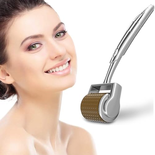 Bennort Derma Roller 1mm for Women And Men With Case For Face,Scalp Hair & Beard Regrowth,Treats Acne, Scar, Stretchmarks,Wrinkles -Safe & effective to use -Titanium Micro Needles Derma Roller - Image 2