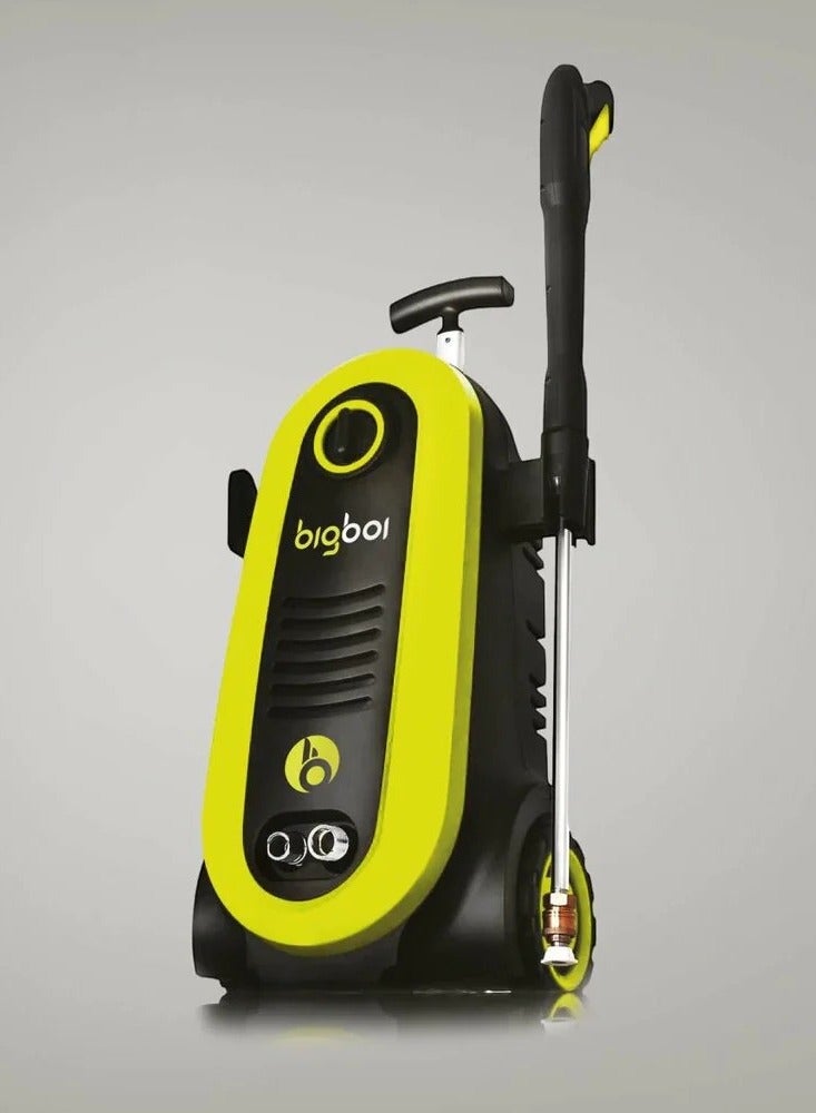 بيج بوي ماكينة غسيل السيارات Bigboi Washr Flo – أداء عالي، ضغط 2600PSI، محرك 1600 واط، خرطوم بطول 8 أمتار - Image 1