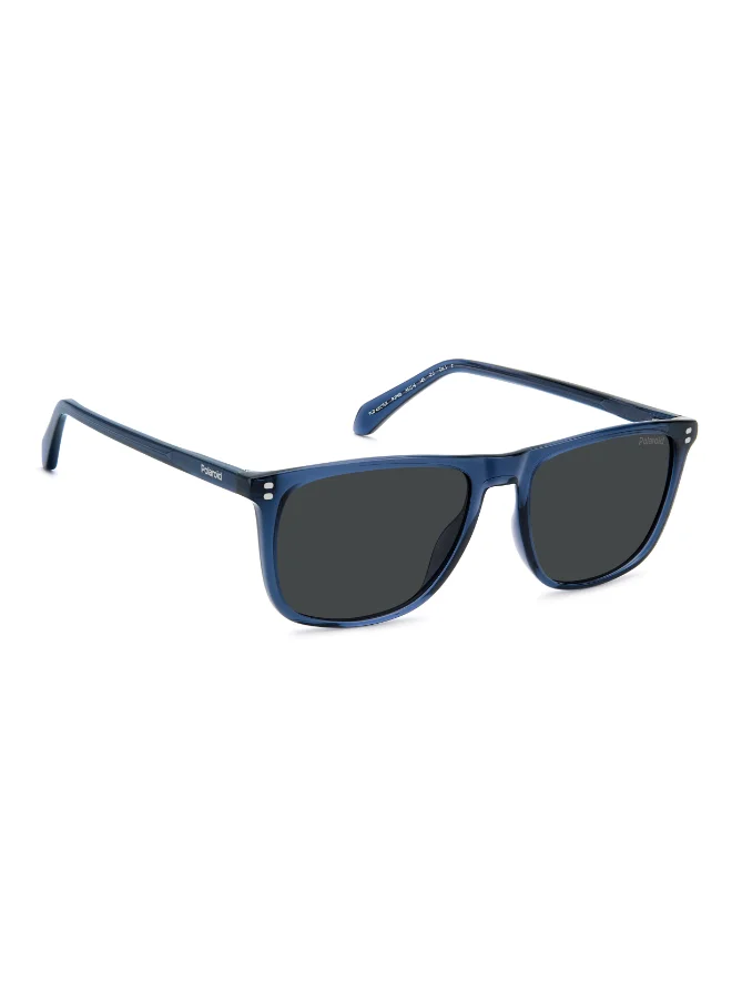 بولارويد POLAROID PLD 4202/S/X Sunglasses Blue Rectangular