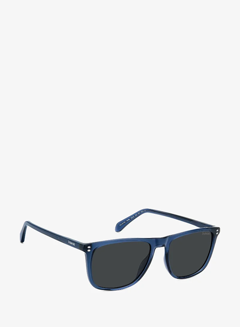 بولارويد POLAROID PLD 4202/S/X Sunglasses Blue Rectangular