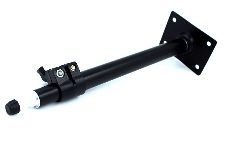 SHOPEE 12-20Inch Video/Still Photography Studio Wall Ceiling Mount Arm Stand Boom Overhead with 1/4" Thread for Camera Photo Studio Video Strobe Light, Flash, Ring Light - Optical - Image 2
