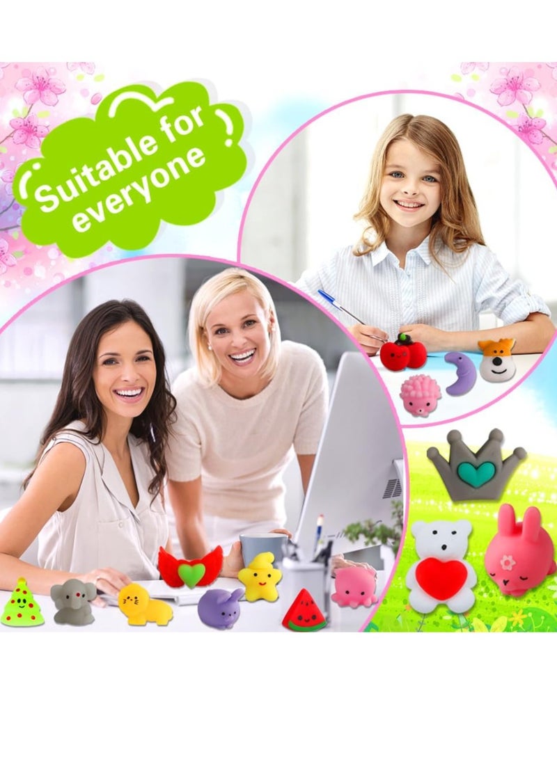 general 100 Pack Squishies Toys, Tiny Mochi Squishy Fidget Toys Random Bulk Party Favors for Kids 4- 8 8-12 Goodie Bag Pinata Stocking Stuffers Classroom Prizes Treasure Box Egg Fillers Girls - Image 4