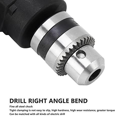 Topyond 90 Degree Right Angle Drill Attachment, Extension Converter Head for Power Drill, 90 Degree Power Drive Adapter, Suitable for Most Standard Drill Bits - Image 3