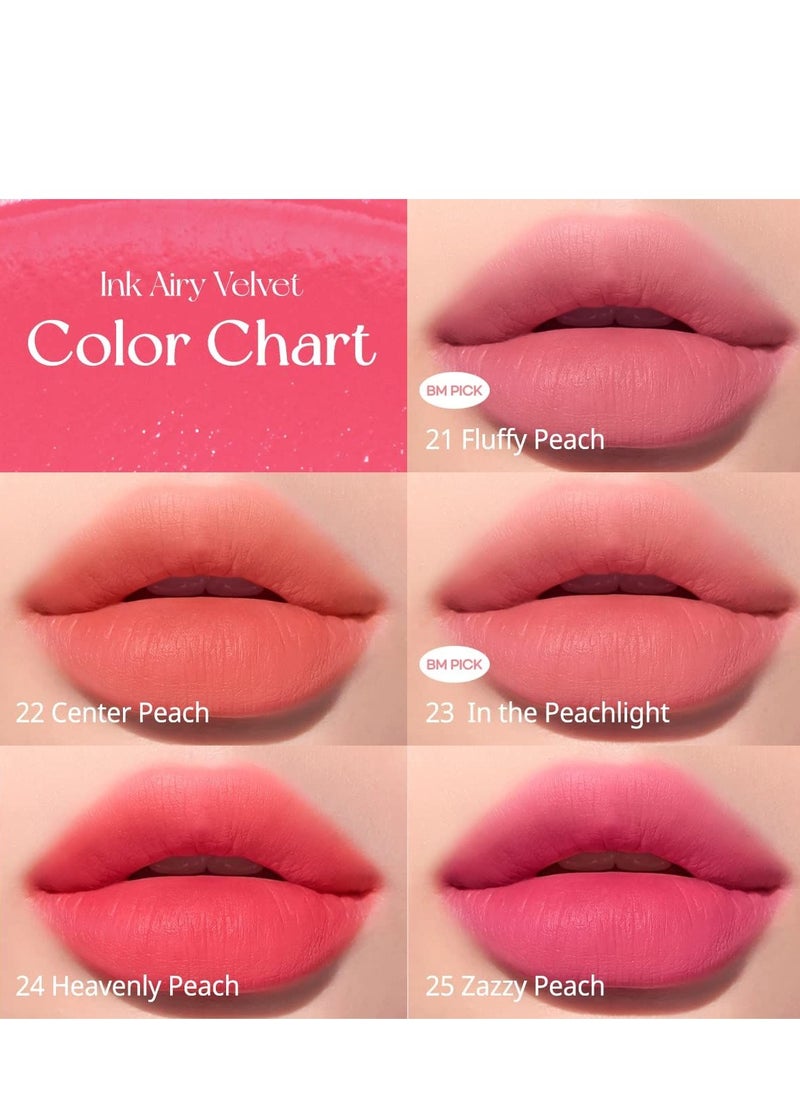 Peripera Peripera Ink Airy Velvet ,21 Fluffy Peach,4g  - Image 5