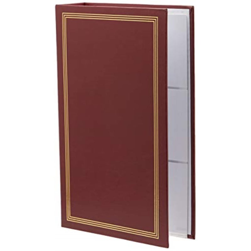 Pioneer Photo Albums 3Ring Photo Album 300 Pockets Hold 4x6 Photos Burgundy Red