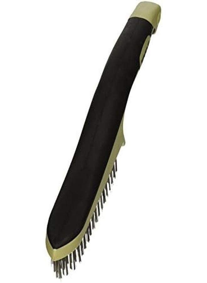 هايد 181348 46842 فرشاة سلكية من الفولاذ المقاوم للصدأ ذات ملف تعريف ضيق 11 بوصة Maxxgrip Pro - Image 2